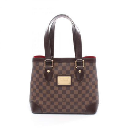 Louis Vuitton Brown Damier Canvas Coated Canvas Leather Tote Bag (Pre-Owned)