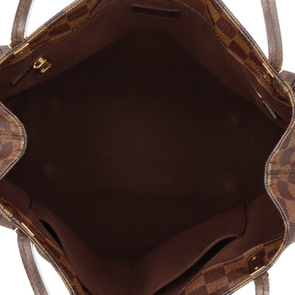 Louis Vuitton Brown Damier Canvas Shoulder Bag (Pre-Owned)