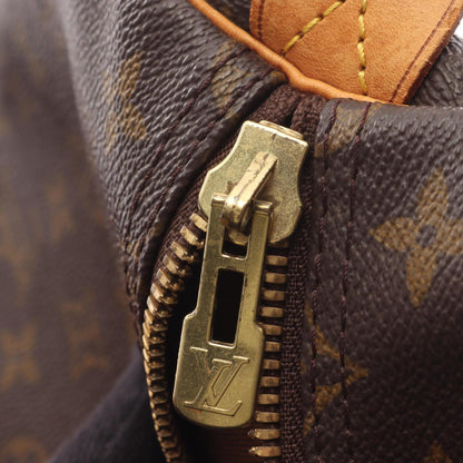 Louis Vuitton Brown Pvc Leather Boston Bag (Pre-Owned)