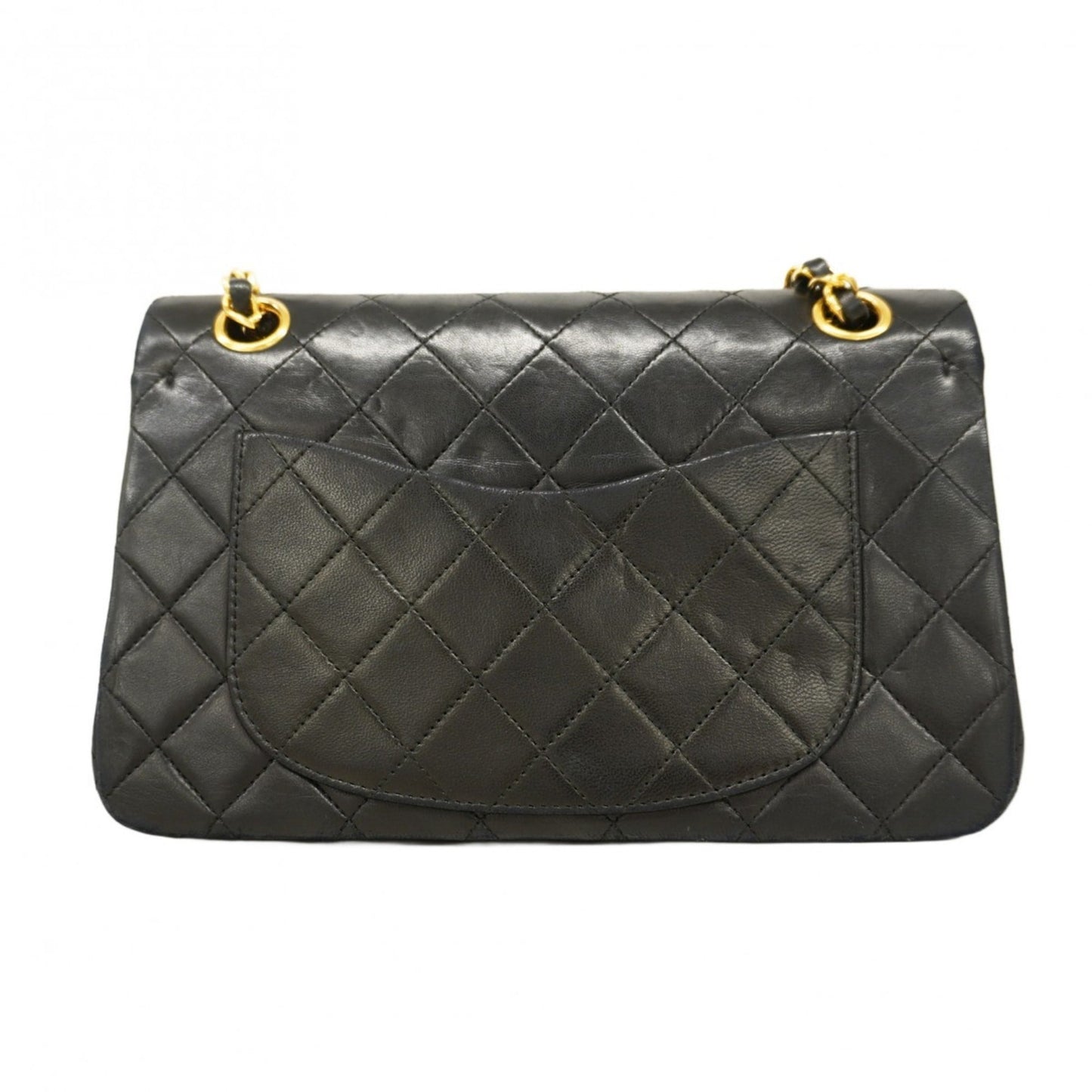 Chanel Black Leather Shoulder Bag (Pre-Owned)