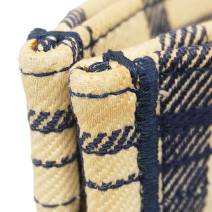 Christian Dior Navy Canvas Tote Bag (Pre-Owned)