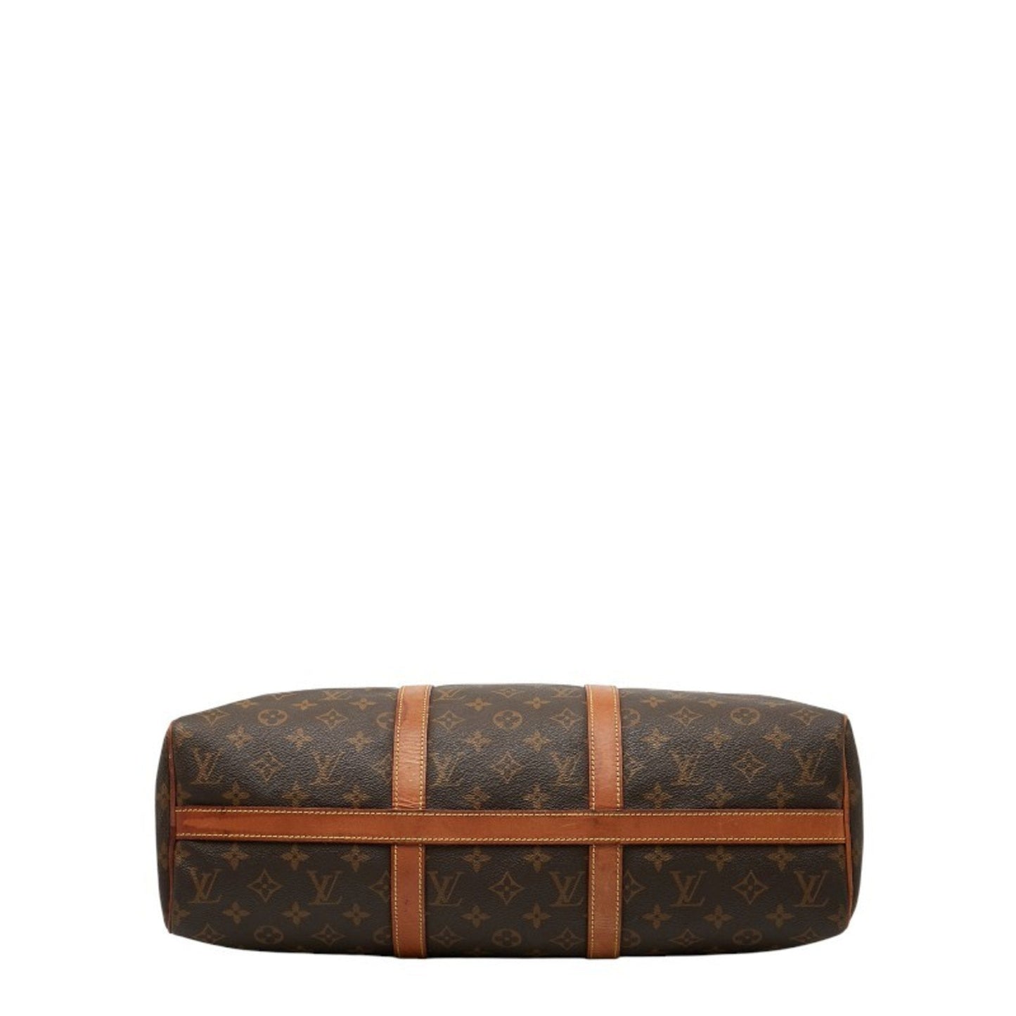 Louis Vuitton Brown Pvc Leather Boston Bag Shoulder Bag (Pre-Owned)