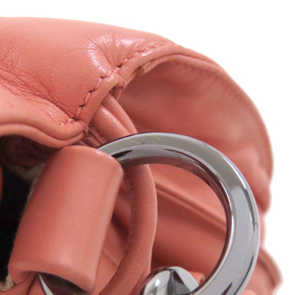 Loewe Flamenco Pink Leather Shoulder Bag (Pre-Owned)