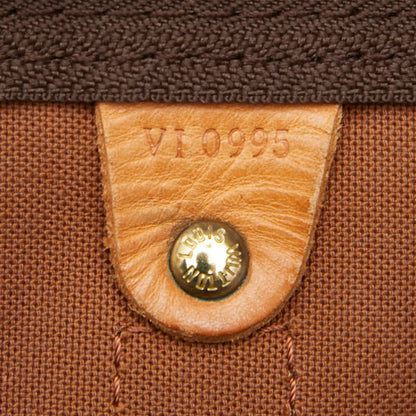 Louis Vuitton Brown Pvc Leather Boston Bag Shoulder Bag (Pre-Owned)