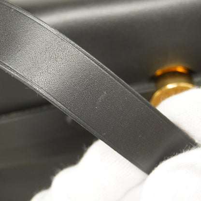 Hermes Black Toile H Handbag (Pre-Owned)