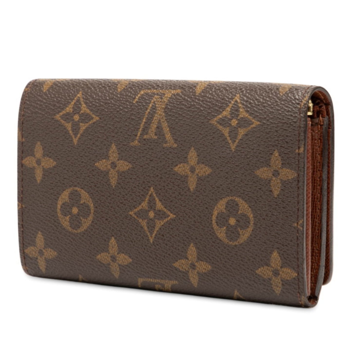 Louis Vuitton Brown Pvc Leather Wallet (Bi-Fold) (Pre-Owned)