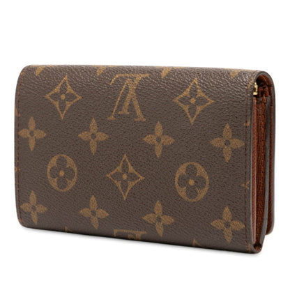 Louis Vuitton Brown Pvc Leather Wallet (Bi-Fold) (Pre-Owned)