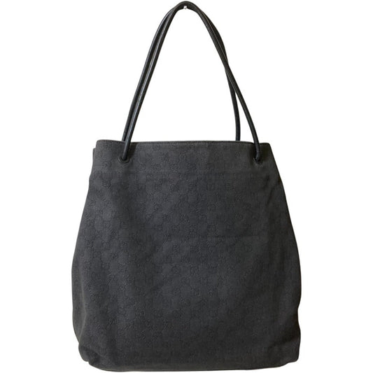 Gucci Dark Gray Gray Tote Bag (Pre-Owned)