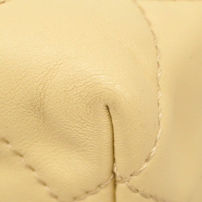 Chanel Beige Leather Shoulder Bag (Pre-Owned)
