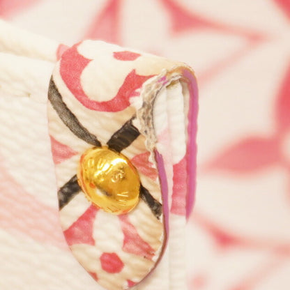 Louis Vuitton Pink White Handbag (Pre-Owned)