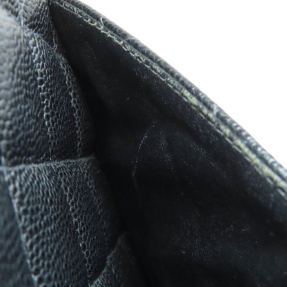 Chanel Black Leather Tote Bag (Pre-Owned)