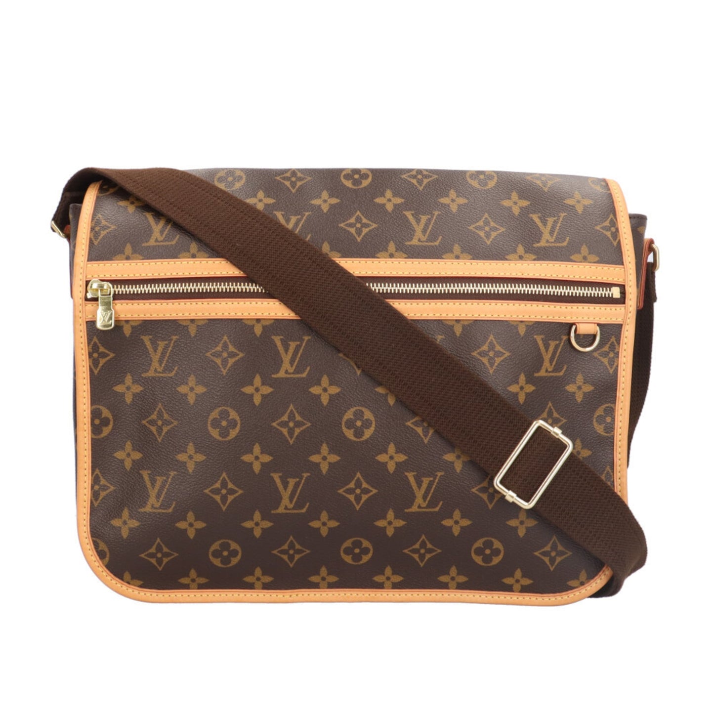 Louis Vuitton Brown Monogram Canvas Shoulder Bag (Pre-Owned)
