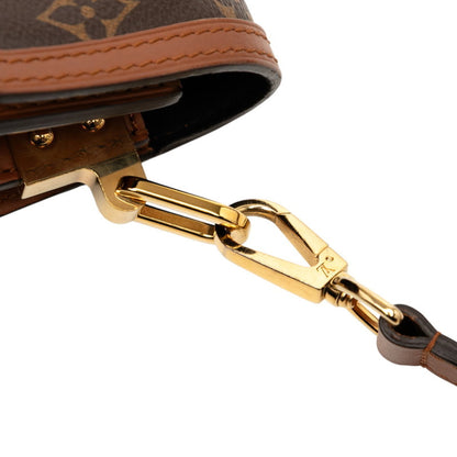 Louis Vuitton Brown Pvc Leather Shoulder Bag (Pre-Owned)