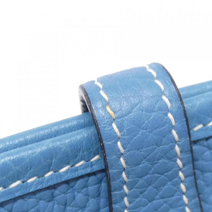 Hermes Blue Jean Taurillon Clemence Leather Shoulder Bag (Pre-Owned)