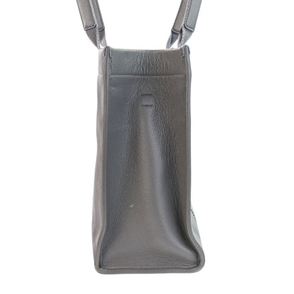 Balenciaga Gray Leather Tote Bag (Pre-Owned)