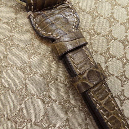 Celine Macadam Brown Canvas Tote Bag (Pre-Owned)