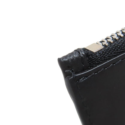 Maison Margiela Black Leather Coin Purse/Coin Case (Pre-Owned)