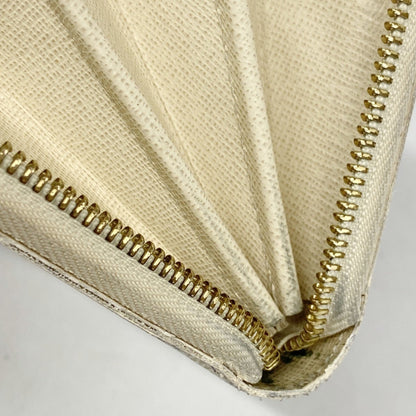 Louis Vuitton White Long Wallet (Bi-Fold) (Pre-Owned)