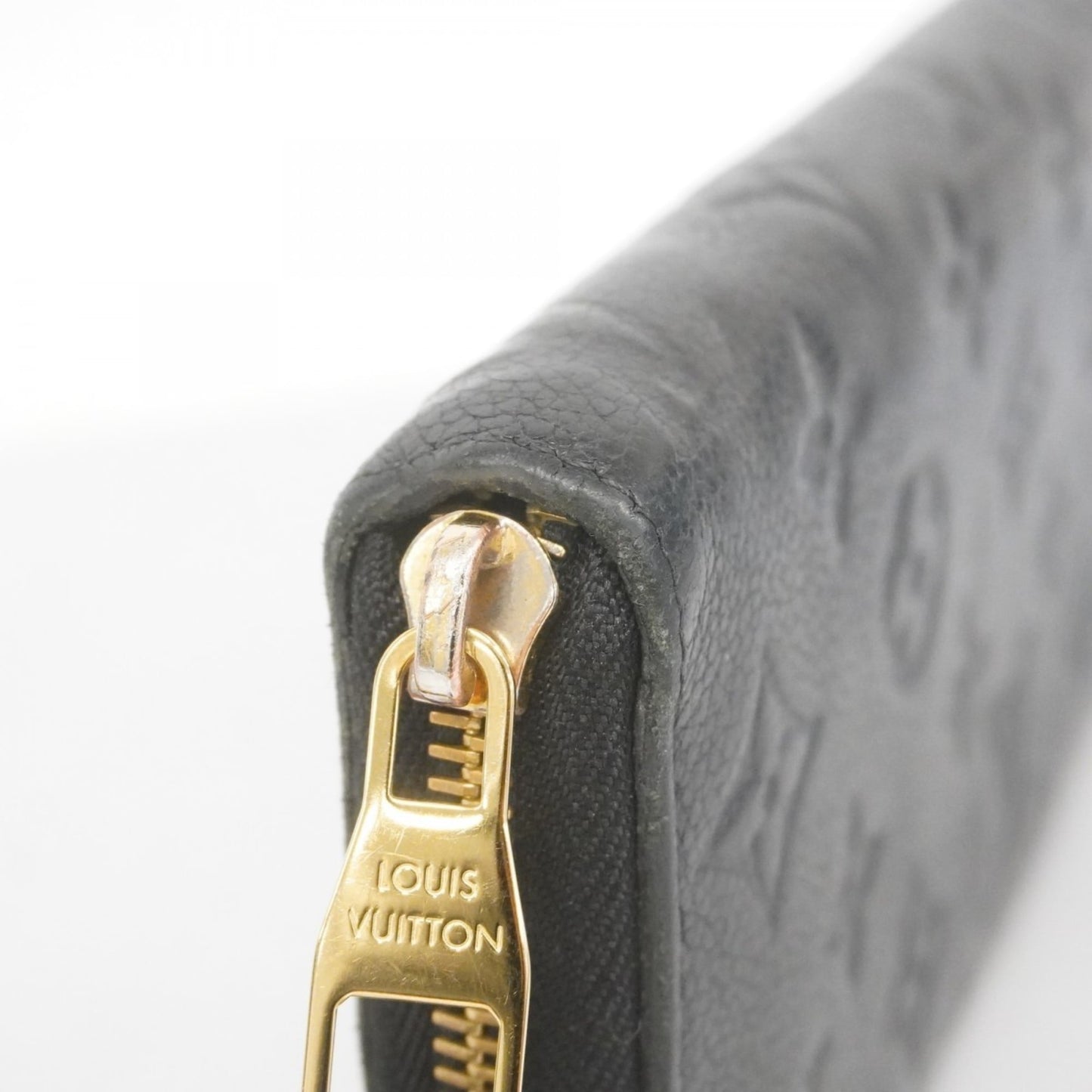 Louis Vuitton Noir Long Wallet (Bi-Fold) (Pre-Owned)