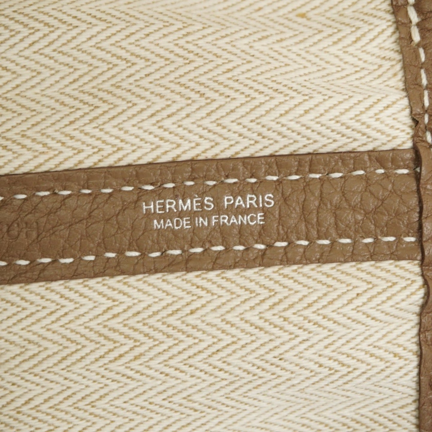 Hermes Etoupe Gray Negonda Leather Tote Bag (Pre-Owned)