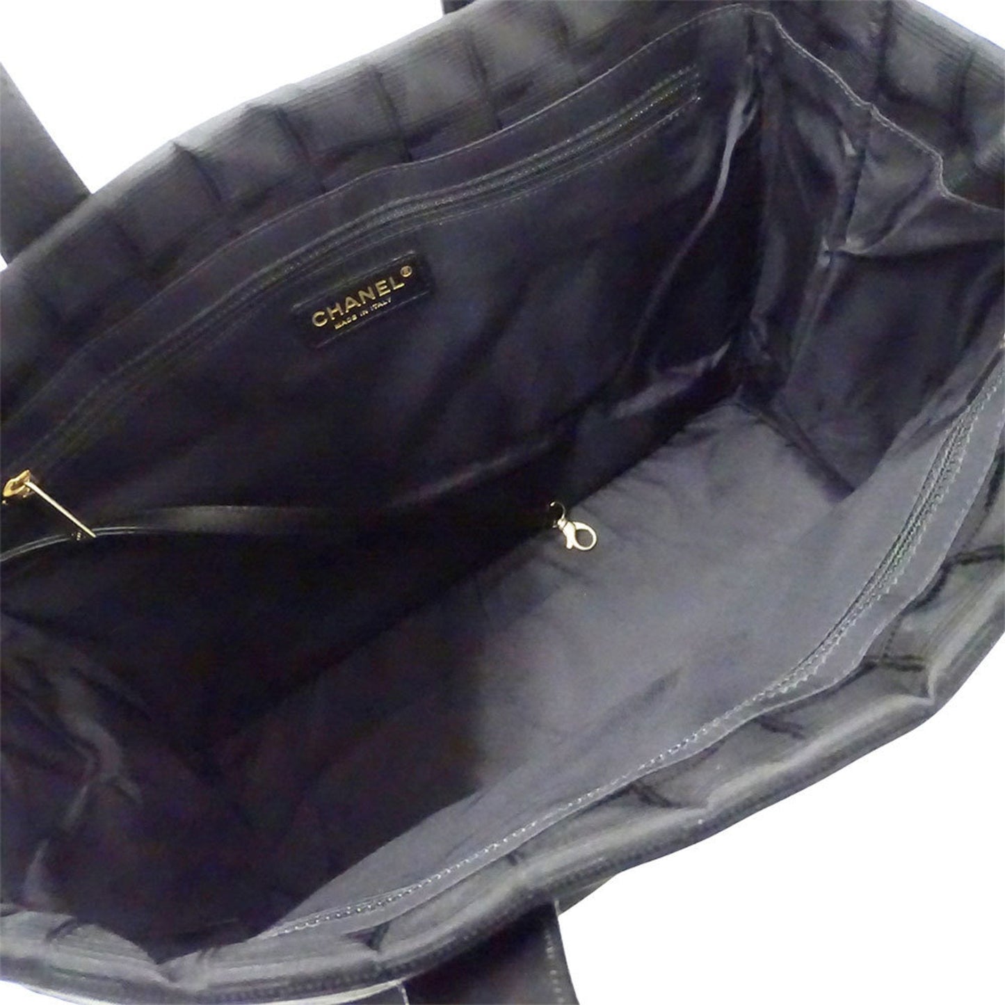Chanel Black Nylon Tote Bag (Pre-Owned)