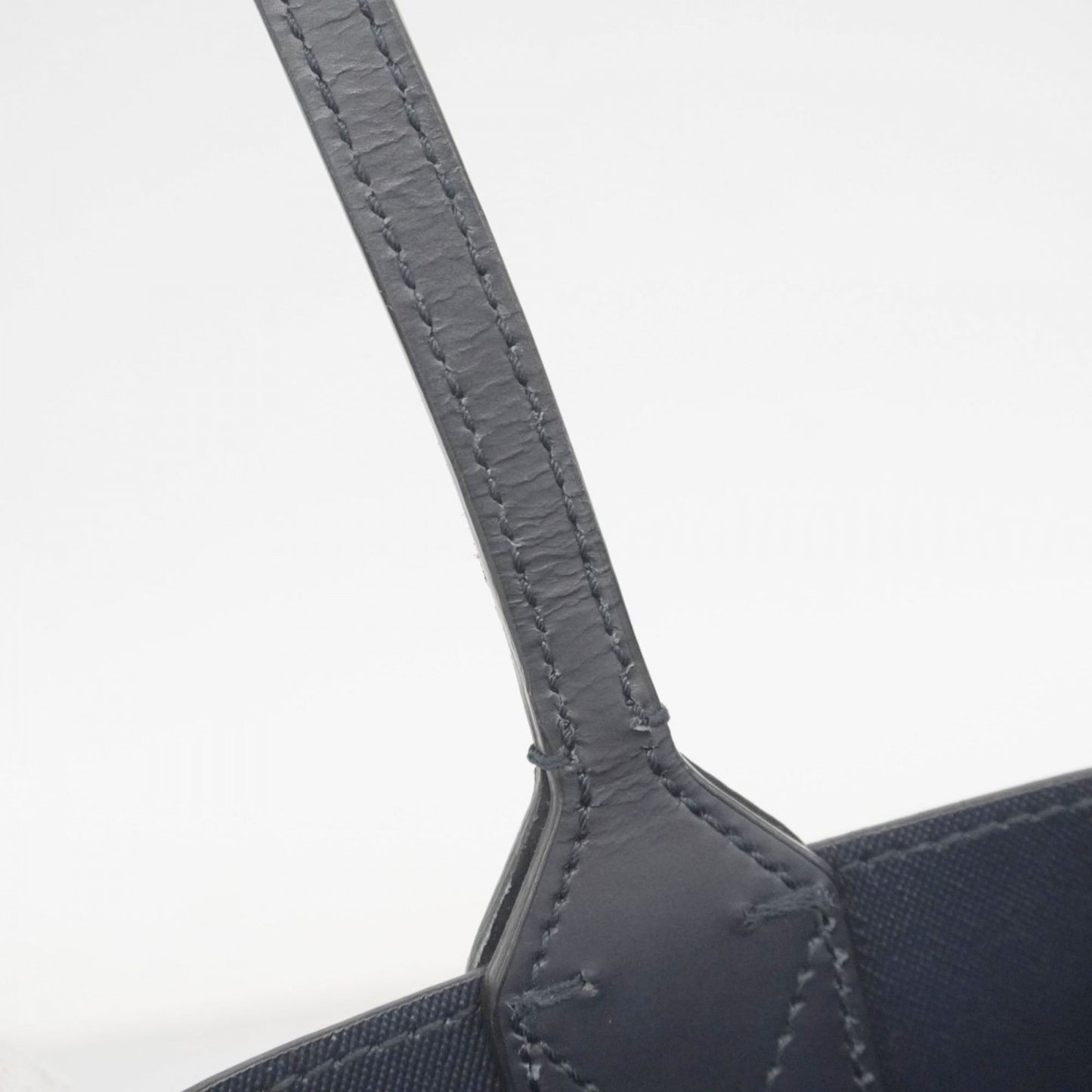 Gucci Blue Navy Pvc Tote Bag (Pre-Owned)