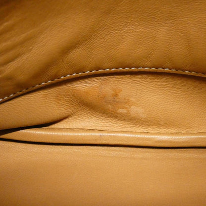 Hermes Silver Toile Chevron Shoulder Bag (Pre-Owned)