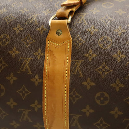 Louis Vuitton Brown Pvc Boston Bag Shoulder Bag (Pre-Owned)