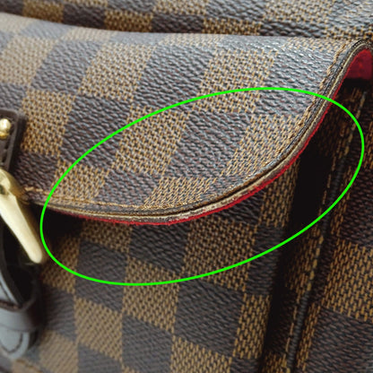 Louis Vuitton Brown Damier Canvas Damier Canvas Handbag Tote Bag (Pre-Owned)