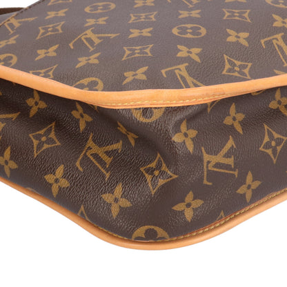 Louis Vuitton Brown Monogram Canvas Shoulder Bag (Pre-Owned)
