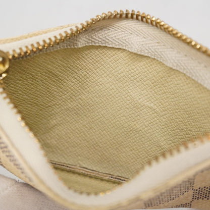 Louis Vuitton White Coin Purse/Coin Case (Pre-Owned)