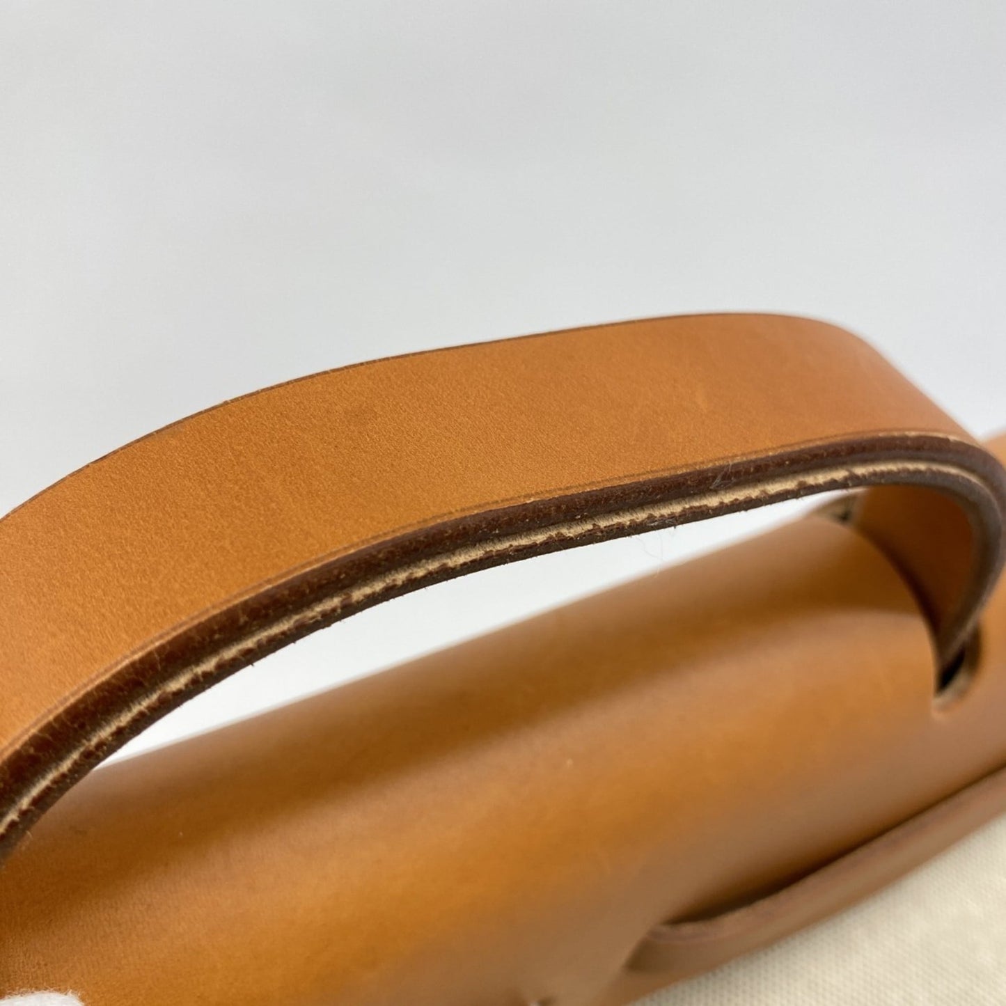 Hermes Natural Toile H Handbag (Pre-Owned)