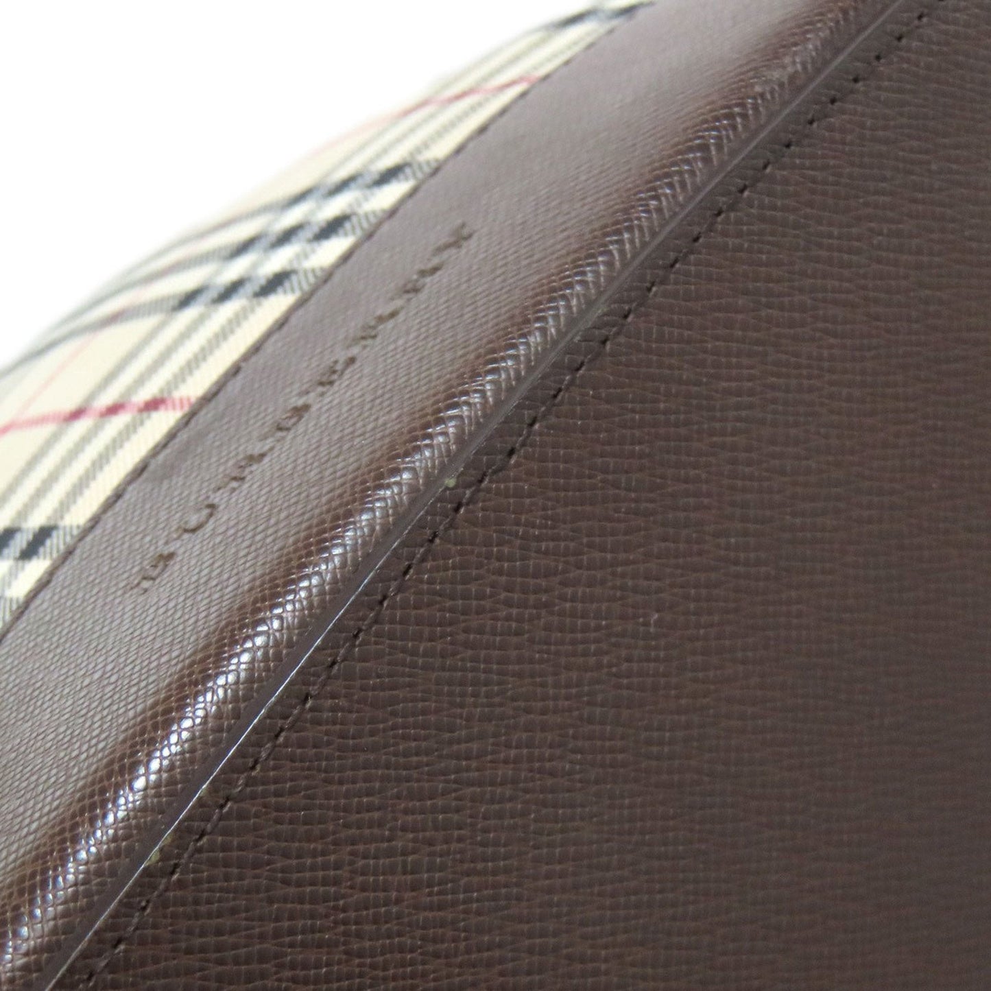 Burberry Brown Canvas Tote Bag (Pre-Owned)