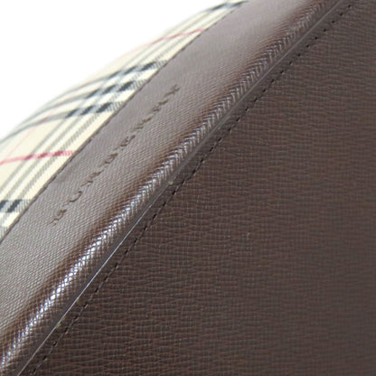 Burberry Brown Canvas Tote Bag (Pre-Owned)