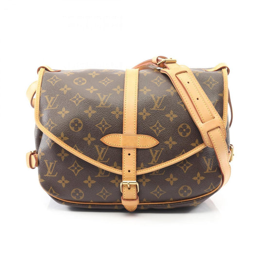 Louis Vuitton Brown Monogram Monogram Shoulder Bag (Pre-Owned)