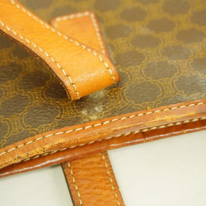 Celine Brown Pvc Tote Bag (Pre-Owned)