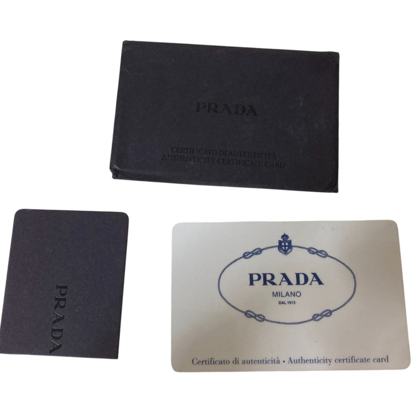 Prada Khaki Brown Handbag Tote Bag (Pre-Owned)