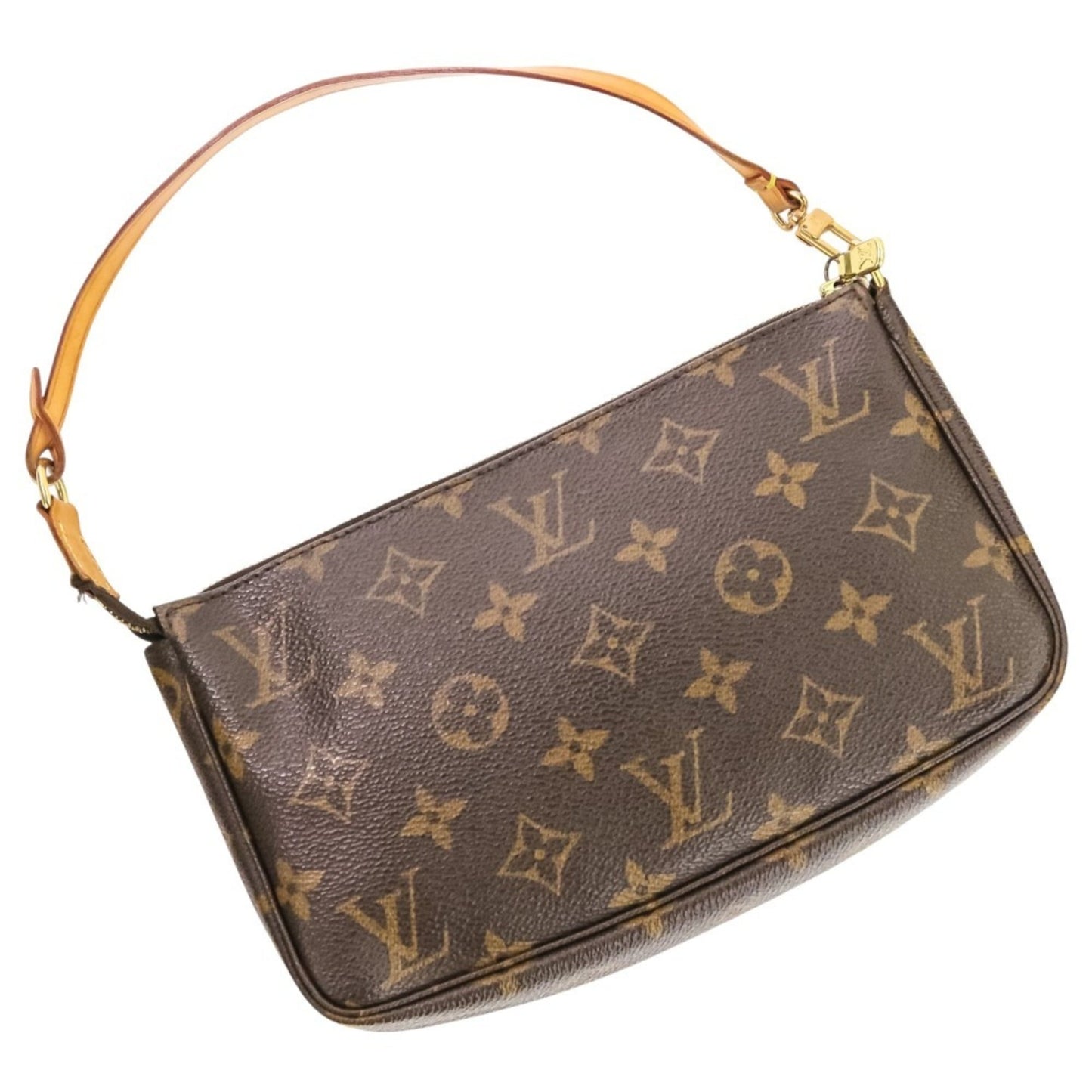 Louis Vuitton Brown Monogram Monogram Pochette Pouch (Pre-Owned)
