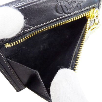 Loewe Black Leather Wallet (Tri-Fold) (Pre-Owned)