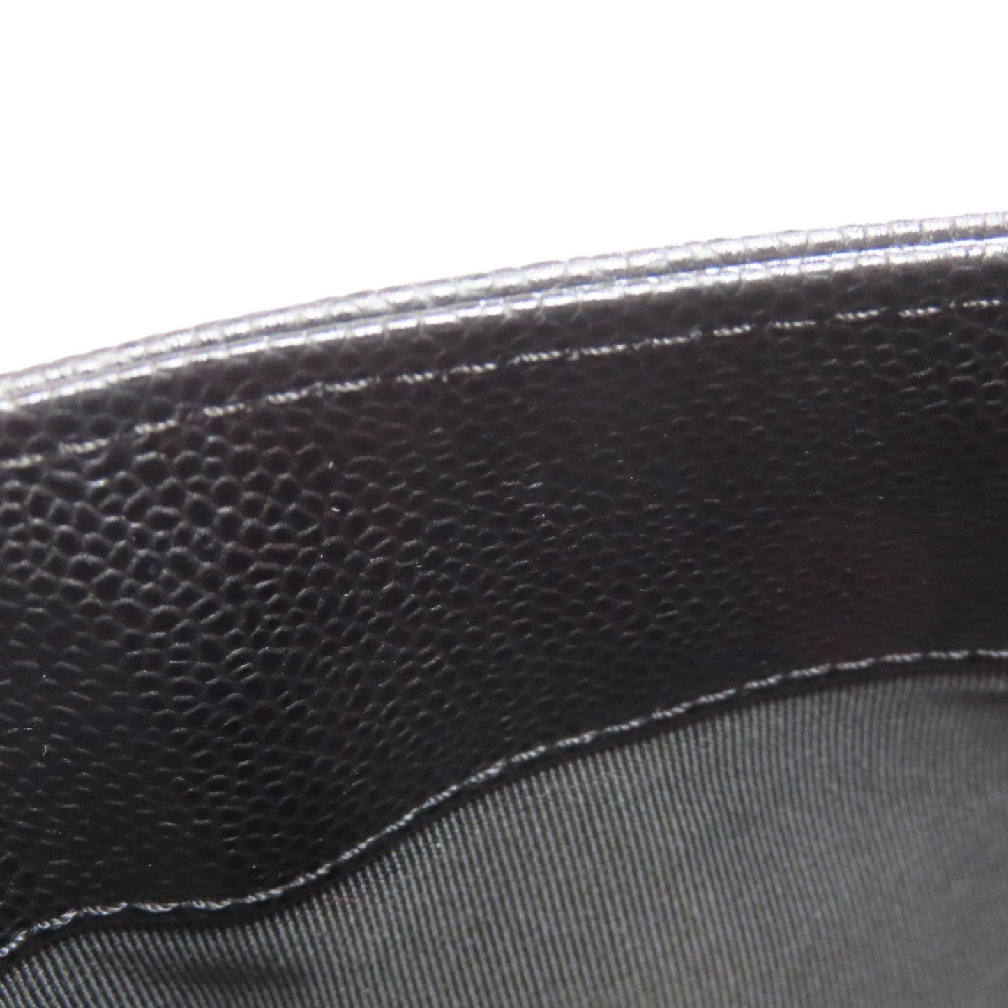 Chanel Black Leather Tote Bag (Pre-Owned)