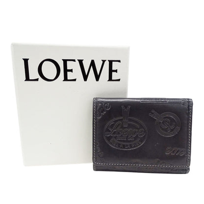 Loewe Black Leather Wallet (Tri-Fold) (Pre-Owned)