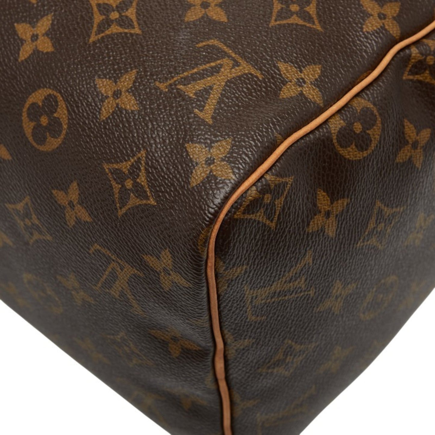 Louis Vuitton Brown Pvc Leather Handbag (Pre-Owned)