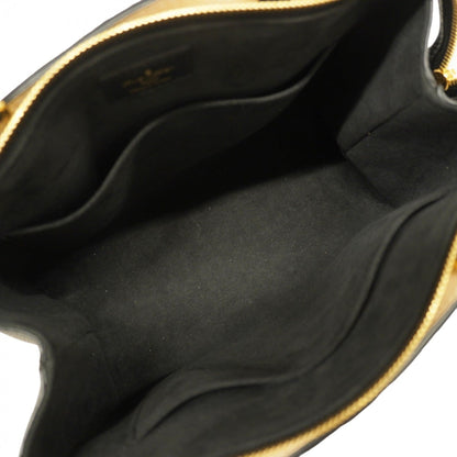 Louis Vuitton Beige Black Handbag (Pre-Owned)