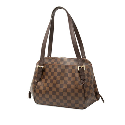Louis Vuitton Brown Pvc Leather Handbag (Pre-Owned)