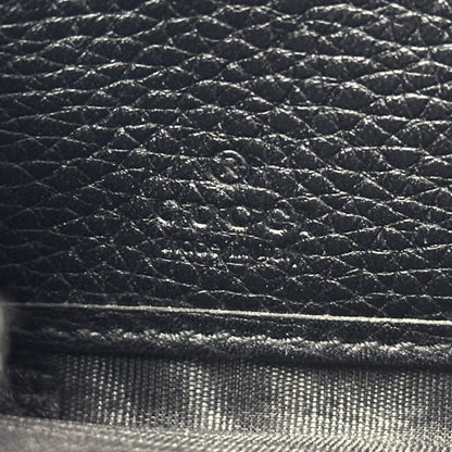 Gucci Black Leather Long Wallet (Bi-Fold) (Pre-Owned)