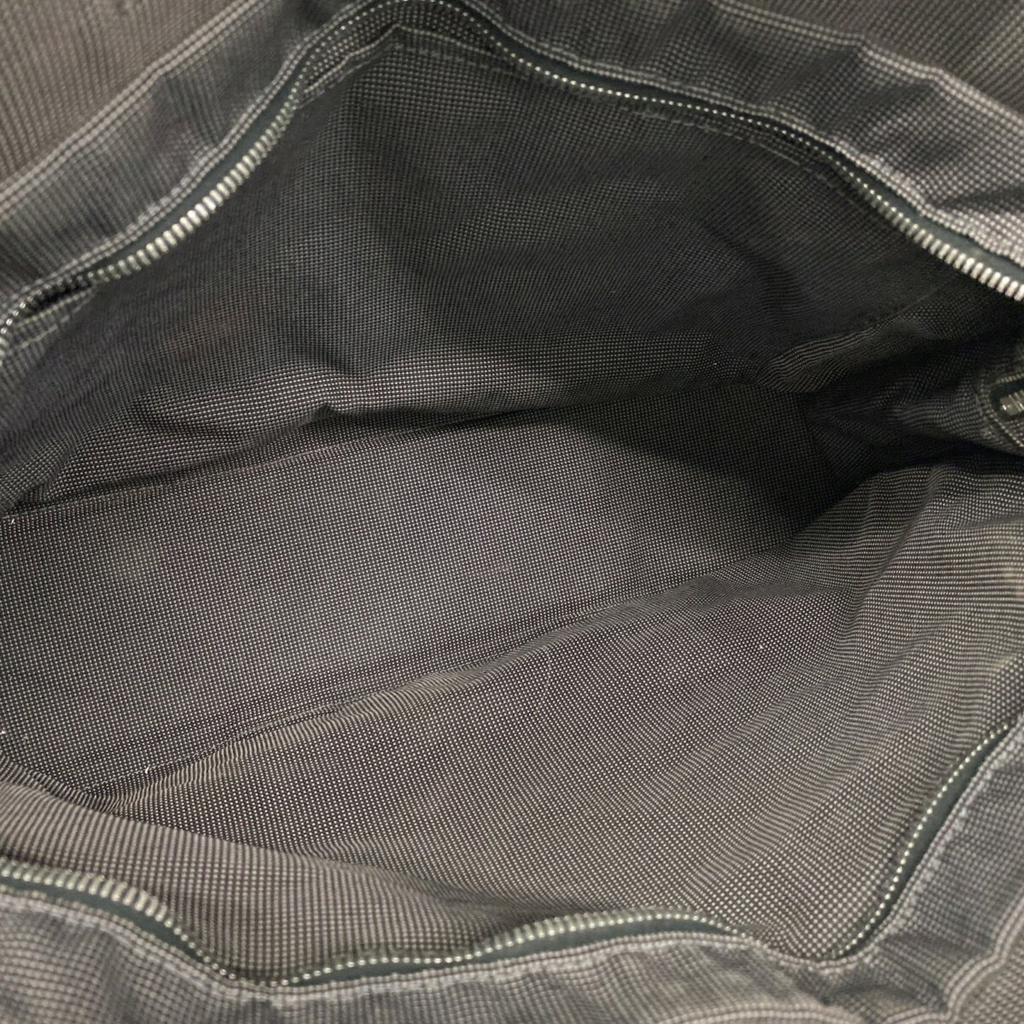 Hermes Gray Canvas Tote Bag (Pre-Owned)