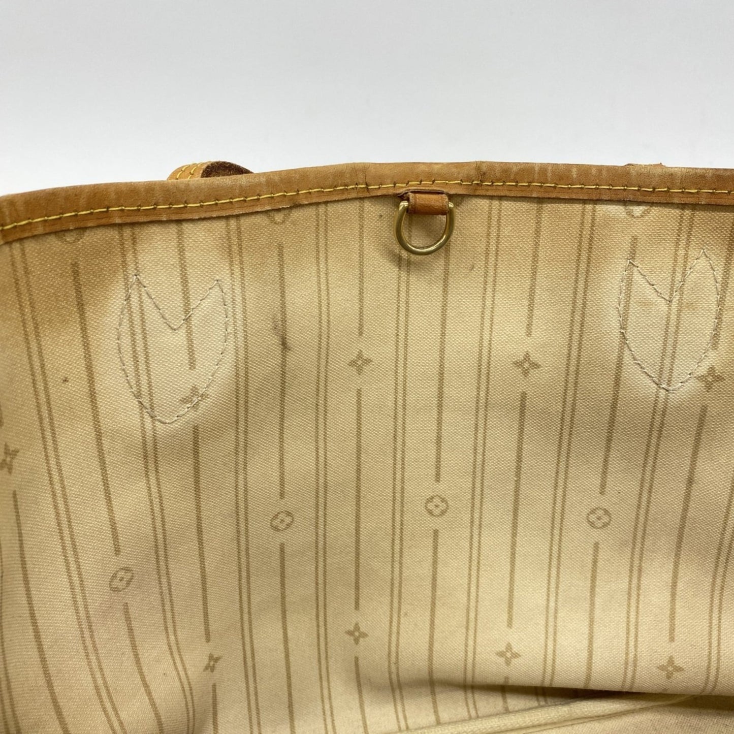 Louis Vuitton White Tote Bag (Pre-Owned)