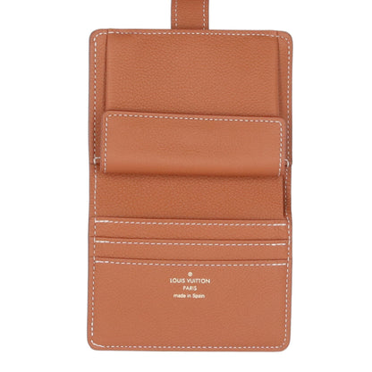 Louis Vuitton Brown Cognac Leather Wallet (Bi-Fold) (Pre-Owned)