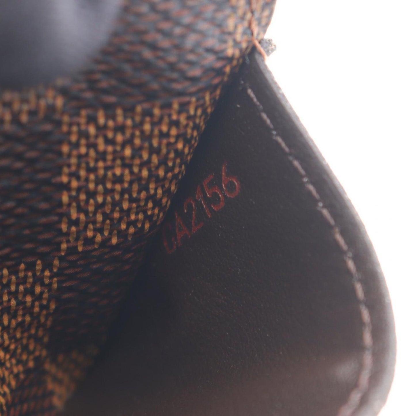 Louis Vuitton Brown Damier Canvas Pvc Leather Long Wallet (Bi-Fold) (Pre-Owned)