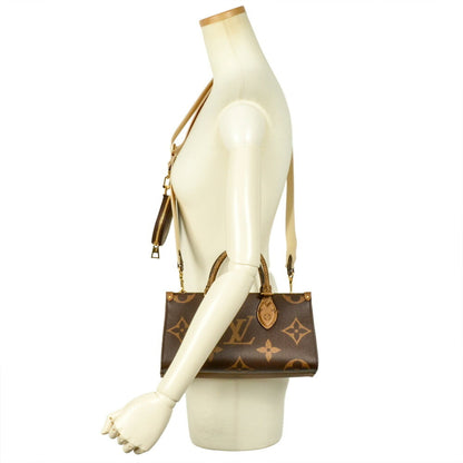 Louis Vuitton Brown Monogram Reverse Handbag (Pre-Owned)